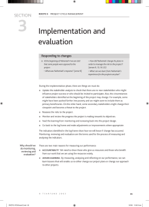3 Implementation and evaluation SECTION