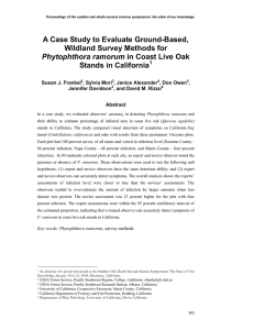 A Case Study to Evaluate Ground-Based, Wildland Survey Methods for