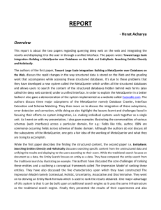 REPORT - Herat Acharya Overview