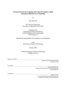 A Framework for the Language and Logic of Computer-Aided