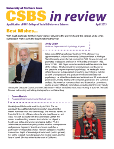 in review CSBS Best Wishes...