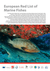 European Red List of Marine Fishes