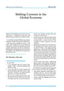 Shifting Currents in the Global Economy