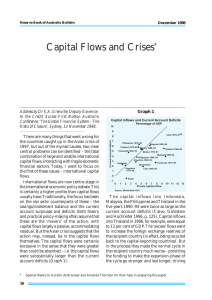 Capital Flows and Crises *