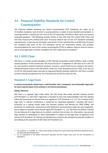 A1.  Financial Stability Standards for Central Counterparties