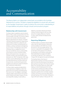 Accountability and Communication