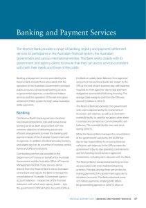 Banking and Payment Services