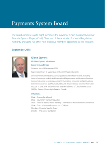 Payments System Board