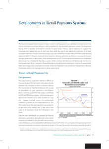 Developments in retail Payments Systems