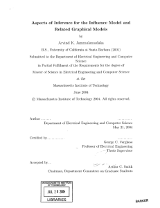 Aspects  of  Inference  for  the ... Related  Graphical  Models Arvind  K.  Jammalamadaka