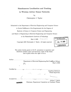 Simultaneous  Localization  and  Tracking by J.