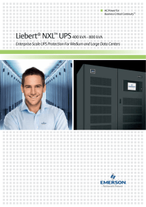 Liebert NXL UPS