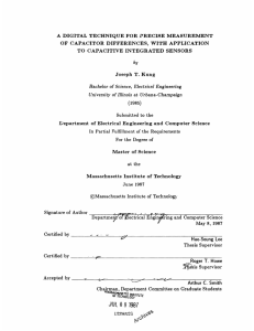 A DIGITAL OF CAPACITOR DIFFERENCES, WITH APPLICATION and  Computer Science