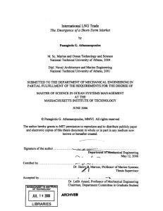 International  LNG Trade The Emergence of a Short-Term Market