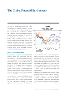 The Global Financial Environment Graph 1