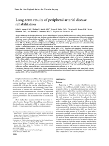 Long-term results of peripheral arterial disease rehabilitation