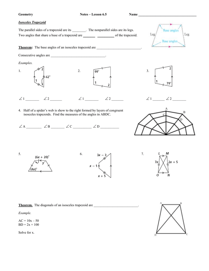 Cookie Policy This website uses cookies to ensure you get the best Regarding Geometry Worksheet Kites And Trapezoids