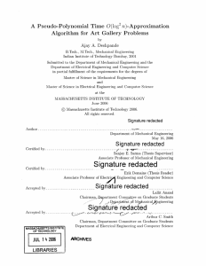 A  Pseudo-Polynomial  Time n)-Approximation