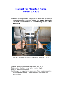Manual for Plankton Pump model 23.570