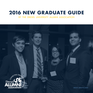 2016 NEW GRADUATE GUIDE  by the