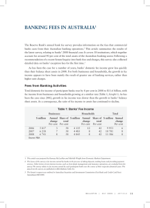 Banking Fees in australia 1