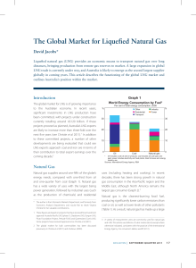 The Global Market for Liquefied Natural Gas David Jacobs*