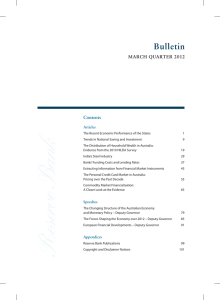 Bulletin march quarter 2012 contents articles