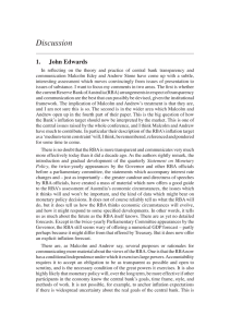 Discussion 1. John Edwards