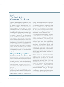 The 16th Series Consumer Price Index Box C