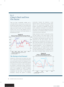 China’s Steel and Iron Ore Sector Box A