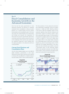 Fiscal Consolidation and Economic Growth in the Advanced Economies Box B