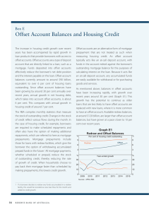Offset Account Balances and Housing Credit Box E
