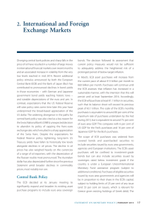 International and Foreign Exchange Markets 2.