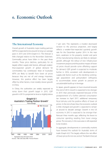 Economic Outlook 6. The International Economy