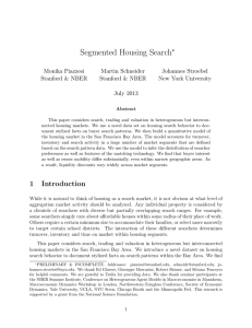 Segmented Housing Search