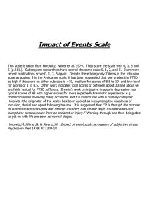 Impact of Events Scale