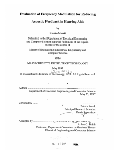 Evaluation of Frequency Modulation  for Reducing