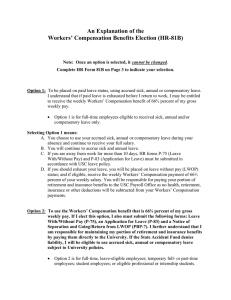 An Explanation of the Workers’ Compensation Benefits Election (HR-81B)