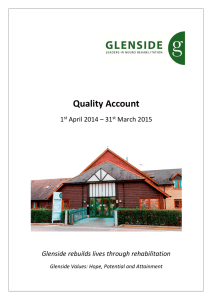 Quality Account  1  April 2014 – 31  March 2015 