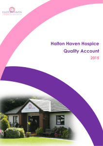 Halton Haven Hospice Quality Account 2015