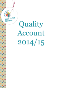 Quality Account 2014/15