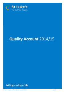 Quality Account