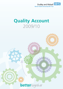 together Quality Account 2009/10