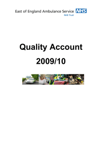 Quality Account 2009/10