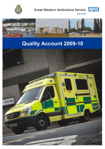 Quality Account 2009-10