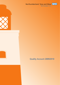 Quality Account 2009/2010