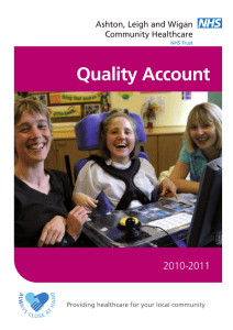 Quality Account 2010-2011