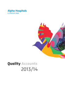 2013/14 Quality Accounts