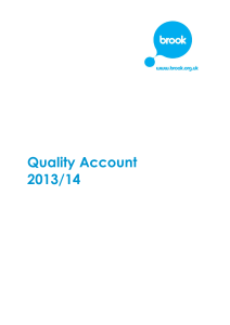 Quality Account 2013/14