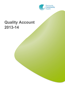 Quality Account 2013-14